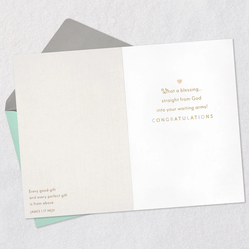 What a Blessing Religious New Baby Card for only USD 5.59 | Hallmark