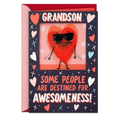 Dancing Heart Lenticular Valentine's Day Card for Grandson for only USD 5.99 | Hallmark