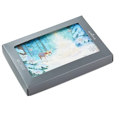 Deer and Tree in Forest Boxed Christmas Cards, Pack of 16 for only USD 15.49 | Hallmark