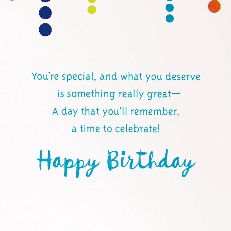Time to Celebrate Birthday Card for only USD 2.50 | Hallmark