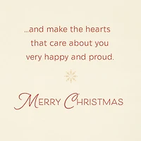 Happy and Proud Christmas Card for Daughter and Son-in-Law for only USD 5.59 | Hallmark