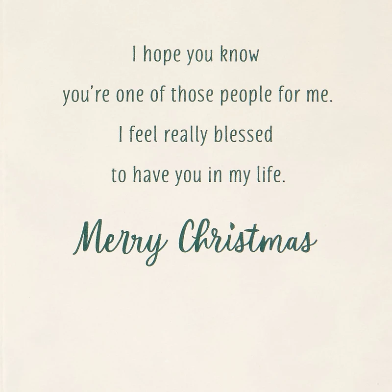 Blessed You're in My Life Christmas Card for only USD 8.59 | Hallmark