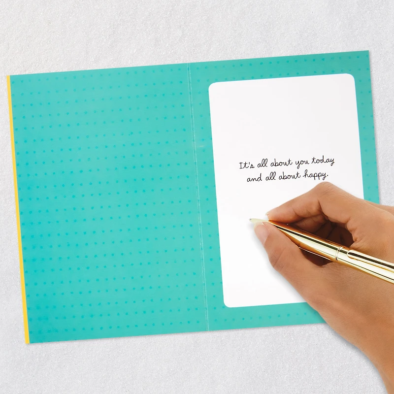 It's All About You Today Birthday Card for only USD 2.50 | Hallmark