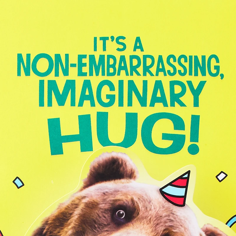 A Non-Embarrassing, Imaginary Hug Funny Pop-Up Birthday Card for Grandson for only USD 6.59 | Hallmark