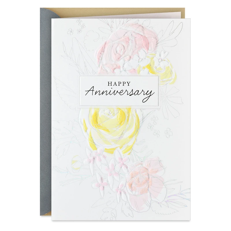 Loving Moments and Lovely Memories Anniversary Card for Couple for only USD 5.99 | Hallmark