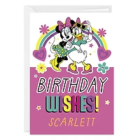 Disney Minnie Mouse and Daisy Custom Birthday Card for only USD 4.99 | Hallmark