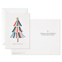 UNICEF Bright and Colorful Tree Boxed Christmas Cards, Pack of 12 for only USD 12.50 | Hallmark