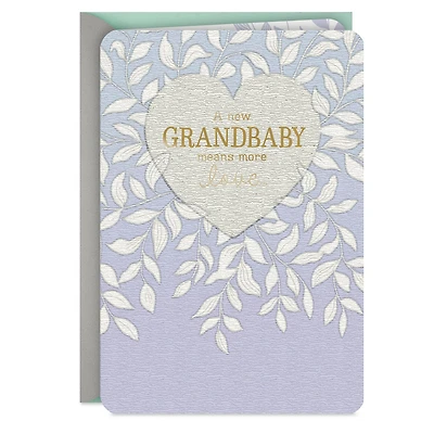 A New Grandbaby Means More Love New Baby Card for only USD 2.99 | Hallmark