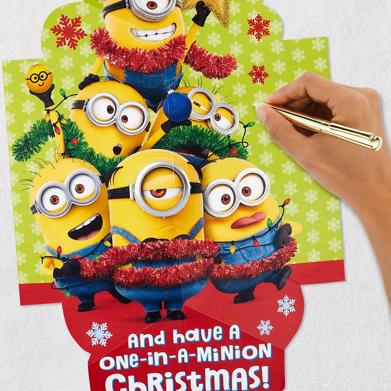 Despicable Me Minions Jolly Style Musical Pop-Up Christmas Card for only USD 7.59 | Hallmark