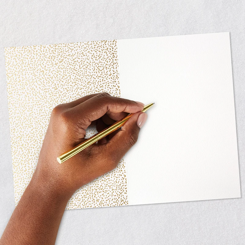 Bee in Hexagon of Flowers Blank Card for only USD 5.99 | Hallmark