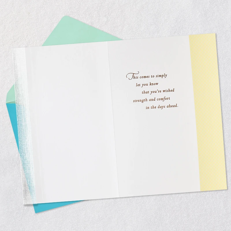 Wishing You Strength and Comfort Sympathy Card for only USD 5.99 | Hallmark
