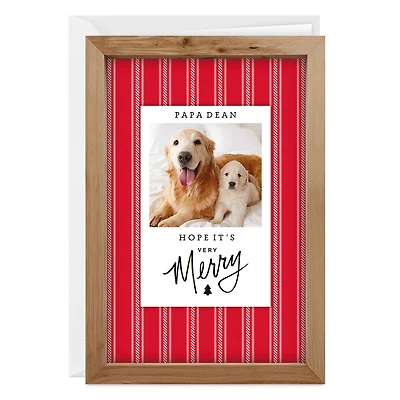 Personalized Very Merry Christmas Photo Card for only USD 4.99 | Hallmark
