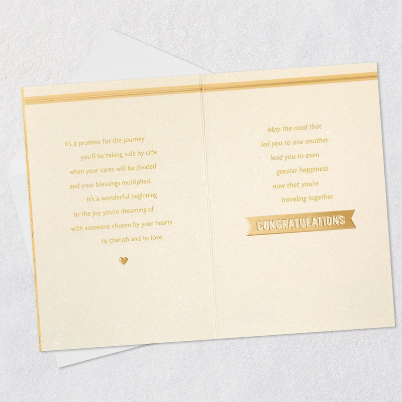 When Two Beautiful Souls Become as One Wedding Card for only USD 3.99 | Hallmark