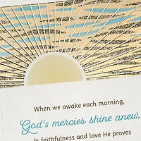 God's Mercies Shine Anew Religious Encouragement Card for only USD 6.59 | Hallmark