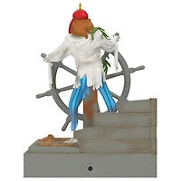 Disney Pirates of the Caribbean Collection Helmsman Skeleton Ornament With Light and Sound for only USD 49.99 | Hallmark