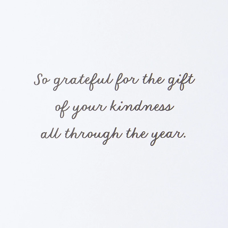 Grateful for You Holiday Florals Packaged Christmas Cards, Set of 5 for only USD 5.00 | Hallmark