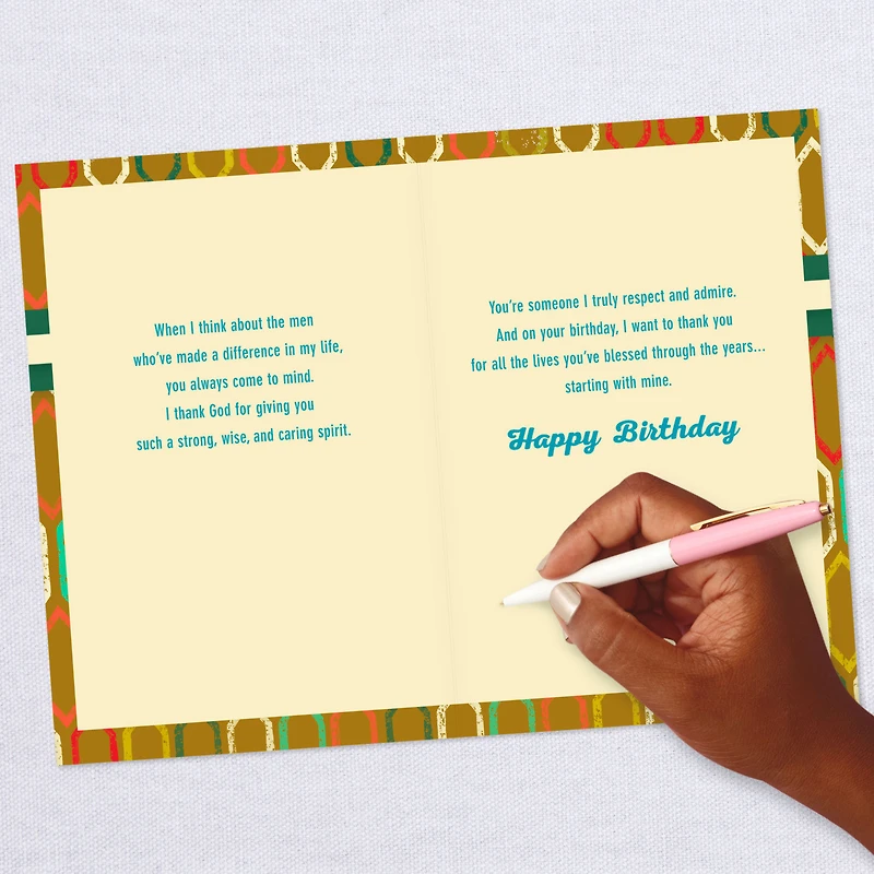 You've Made a Difference in My Life Birthday Card for Him for only USD 3.99 | Hallmark