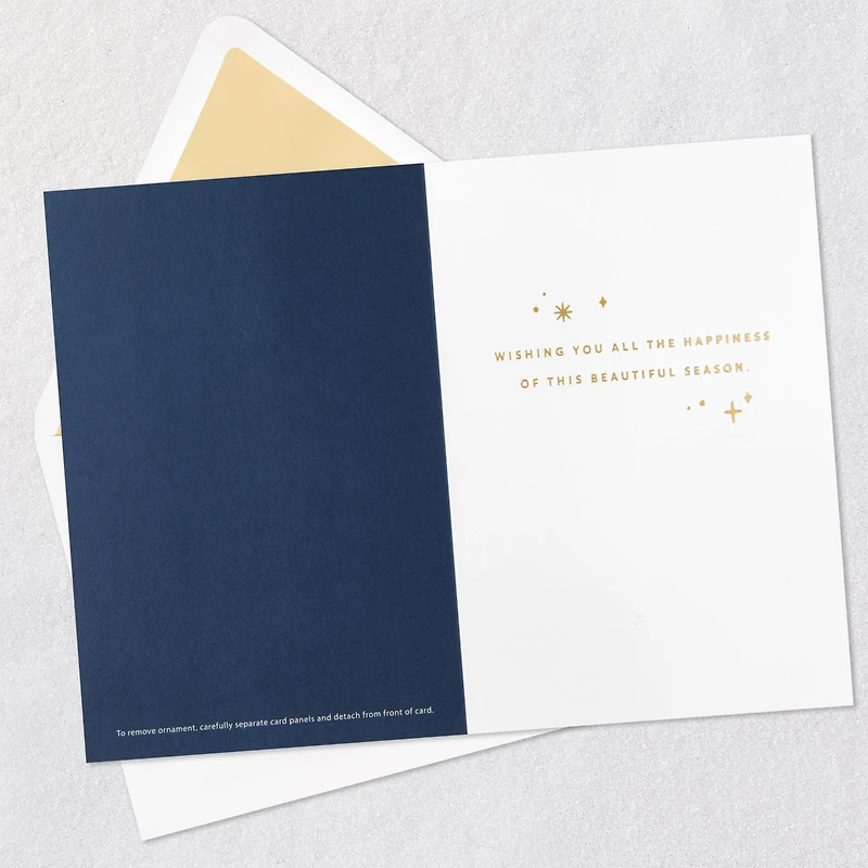 Joy to the World Christmas Card With Angel Ornament for only USD 9.59 | Hallmark