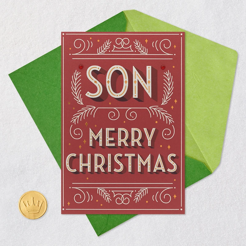Smiles, Stories and Love Christmas Card for Son for only USD 5.59 | Hallmark