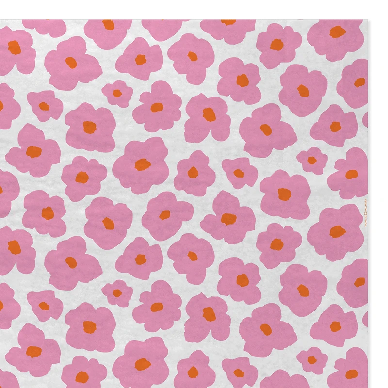 Mod Pink Flowers Tissue Paper, 6 sheets for only USD 1.99 | Hallmark