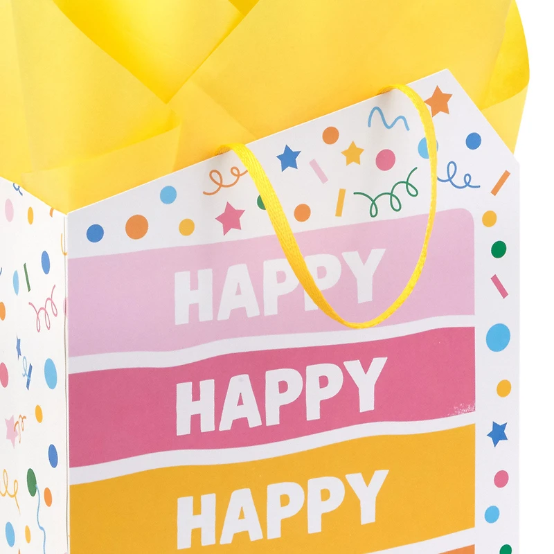 9" Happy Cake Day Medium Birthday Gift Bag With Tissue Paper for only USD 5.99 | Hallmark