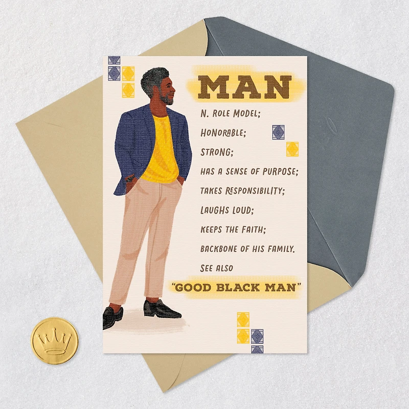 You're a Good Black Man Birthday Card for Him for only USD 2.99 | Hallmark