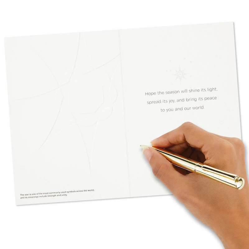 UNICEF Peace Star Boxed Christmas Cards, Pack of 20 for only USD 20.50 | Hallmark