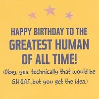 G.O.A.T. Funny Birthday Card for only USD 3.99 | Hallmark
