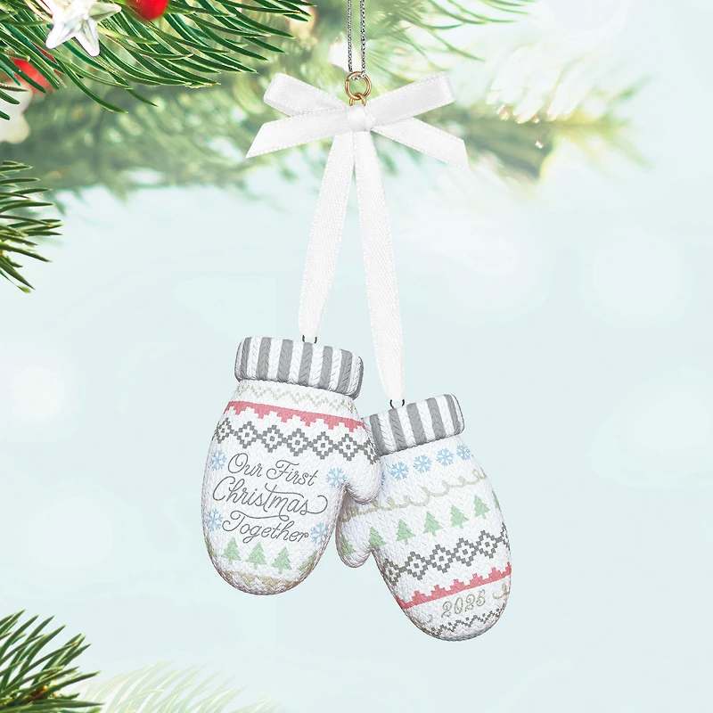 Our First Christmas Together 2025 Porcelain Ornament for only USD 28.99 | Hallmark