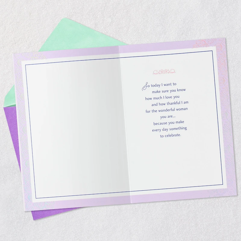 You're an Incredible Woman Birthday Card for Wife for only USD 7.59 | Hallmark
