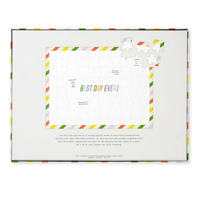 Best Day Ever Guest Book Puzzle for only USD 28.99 | Hallmark