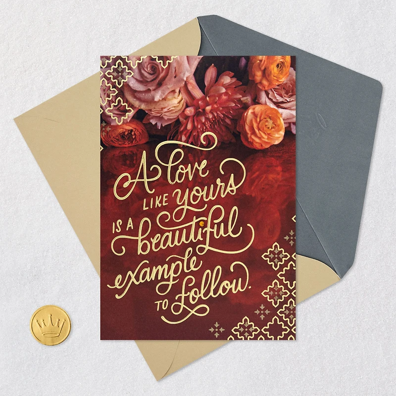 Your Love Is a Beautiful Example Anniversary Card for only USD 5.59 | Hallmark