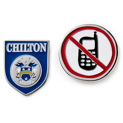 Gilmore Girls Chilton and No Cell Phone Signs Enamel Pins, Set of 2 for only USD 19.99 | Hallmark
