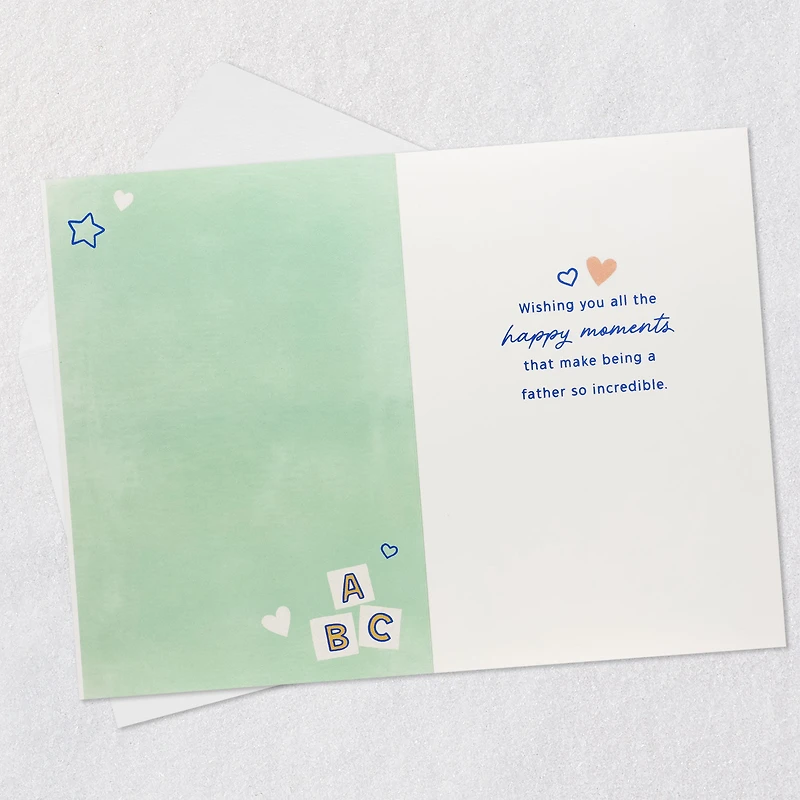 Baby Icons First Father's Day Card for only USD 6.99 | Hallmark