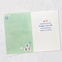 Baby Icons First Father's Day Card for only USD 6.99 | Hallmark