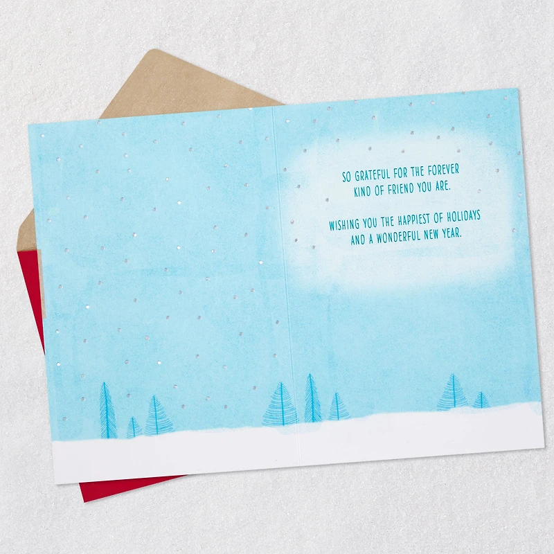 Forever Kind of Friend Christmas Card for only USD 4.29 | Hallmark