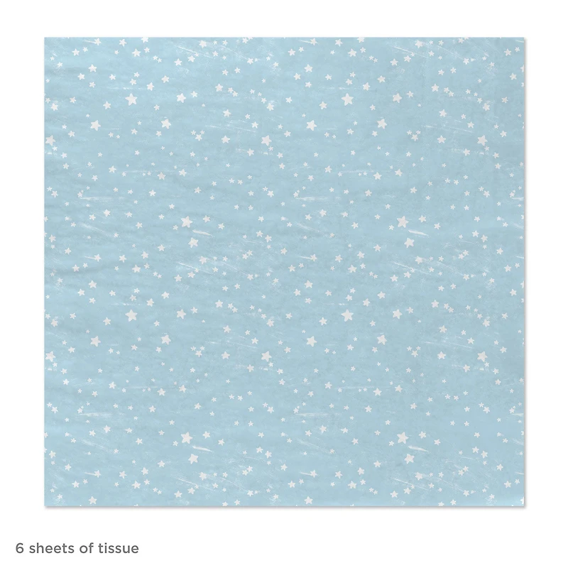 Stars on Pale Blue Tissue Paper, 6 Sheets for only USD 1.99 | Hallmark