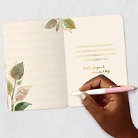 His Eye Is on the Sparrow Sympathy Card for only USD 2.99 | Hallmark