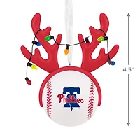 MLB Philadelphia Phillies™ Reindeer Baseball Hallmark Ornament for only USD 12.99 | Hallmark