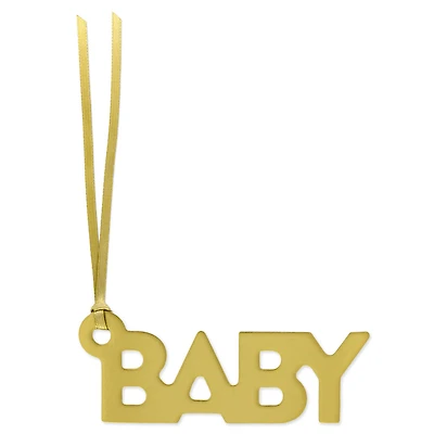 Gold "Baby" Die-Cut Gift Trim for only USD 4.49 | Hallmark