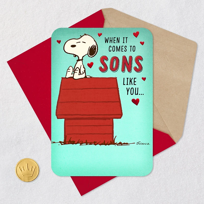 Peanuts® Snoopy No One Like You Valentine's Day Card for Son for only USD 4.59 | Hallmark