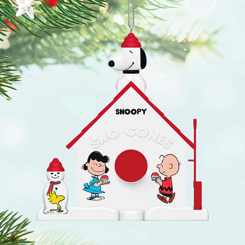 The Peanuts® Gang 75th Anniversary Sno-Cones With Friends Ornament for only USD 30.99 | Hallmark