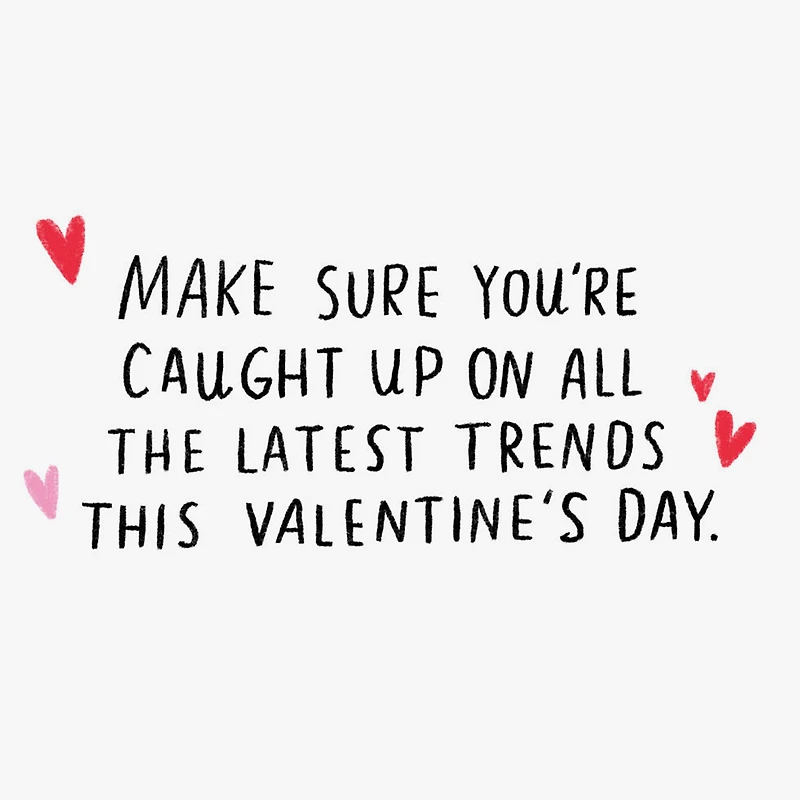 Be On Trend Funny Valentine's Day Card for only USD 3.99 | Hallmark