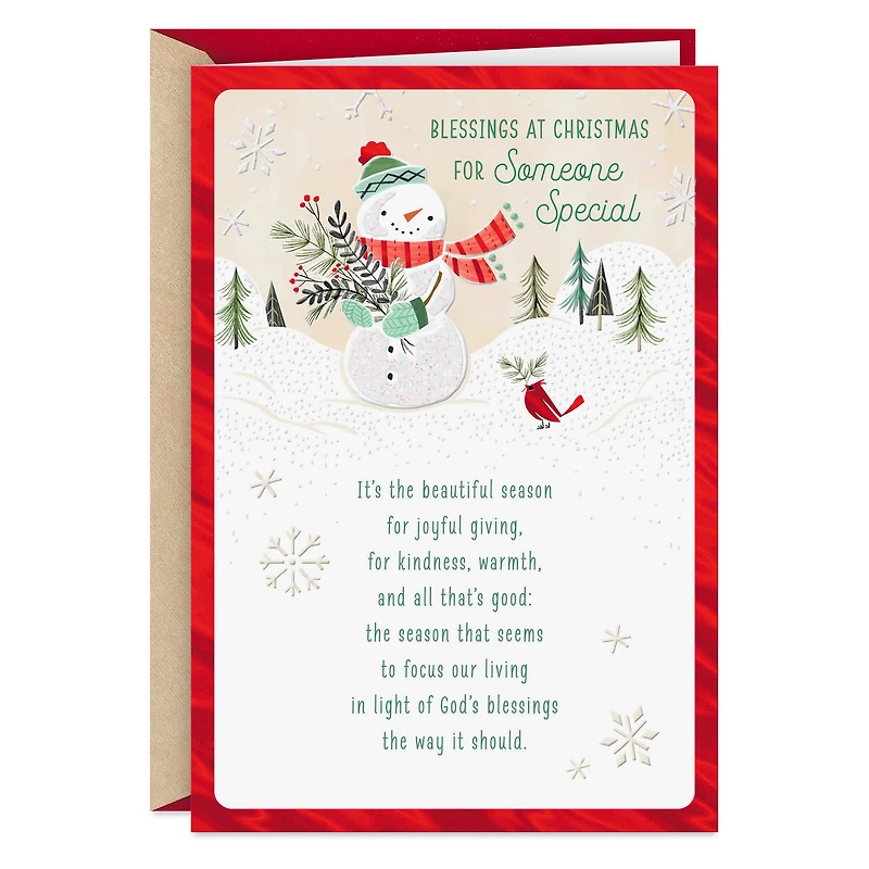 Thankful for the Blessing You Are Religious Christmas Card for only USD 3.99 | Hallmark
