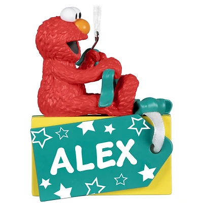 Sesame Street® A Gift From Elmo Personalized Ornament, Custom Text for only USD 31.99 | Hallmark