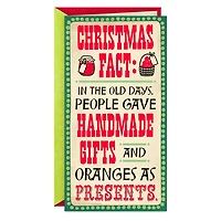 Old Days of Gift-Giving Sucked Funny Money Holder Christmas Card for only USD 2.99 | Hallmark