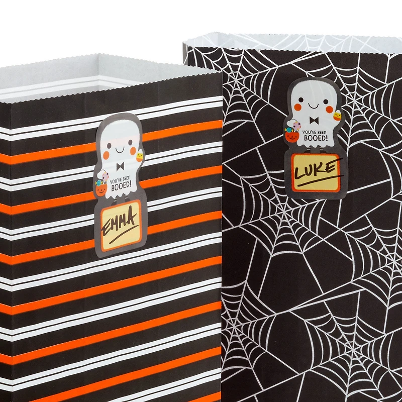 You've Been Booed 30-Pack Halloween Paper Goodie Bags With Stickers for only USD 12.99 | Hallmark