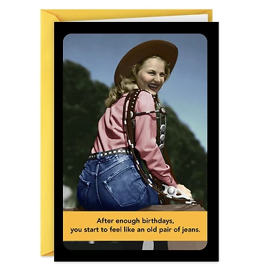 An Old Pair of Jeans Funny Birthday Card for only USD 3.99 | Hallmark