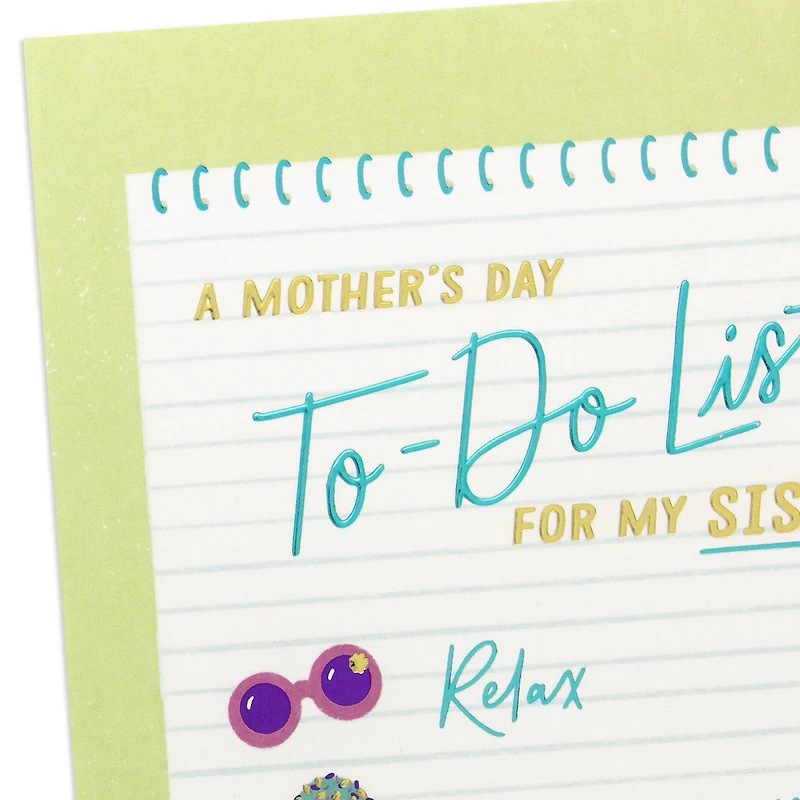 Relax and Treat Yourself Mother's Day Card for Sister for only USD 5.99 | Hallmark