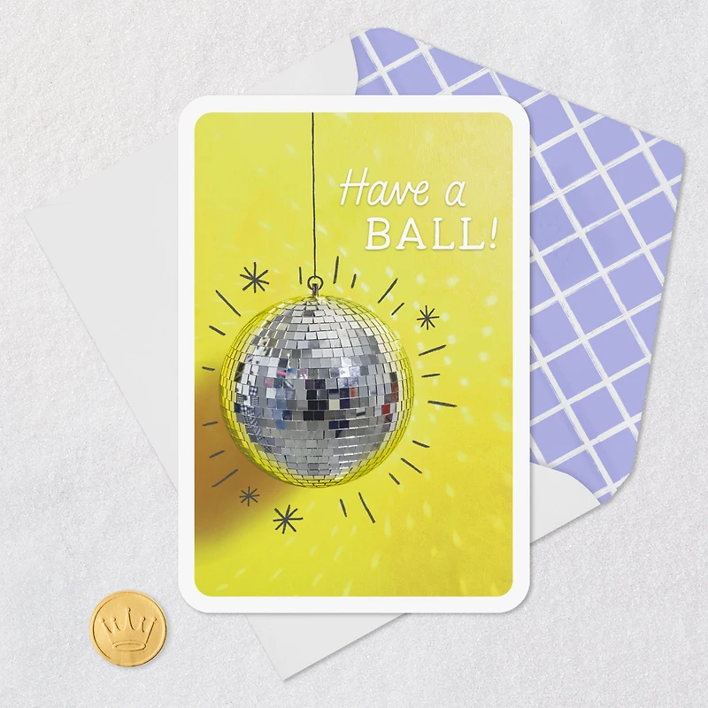 Have a Ball and Celebrate Card for only USD 2.99 | Hallmark